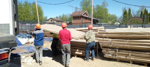 Разгрузка/Погрузка металлических дверей